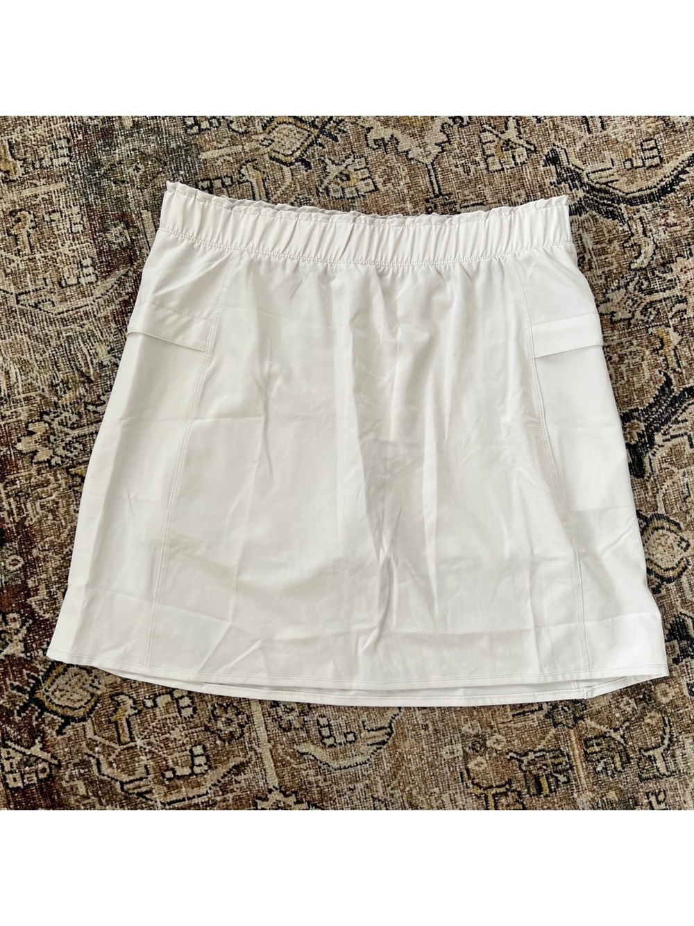 RBX Active  cream Elastic Waist A-Line Skort